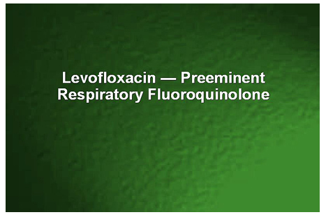 Levofloxacin - Preeminent Respiratory Fluoroquinolone