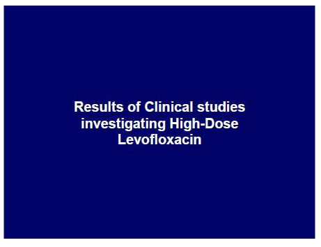 Clinical Advantages Associated with High-Dose Levofloxacin in CAP